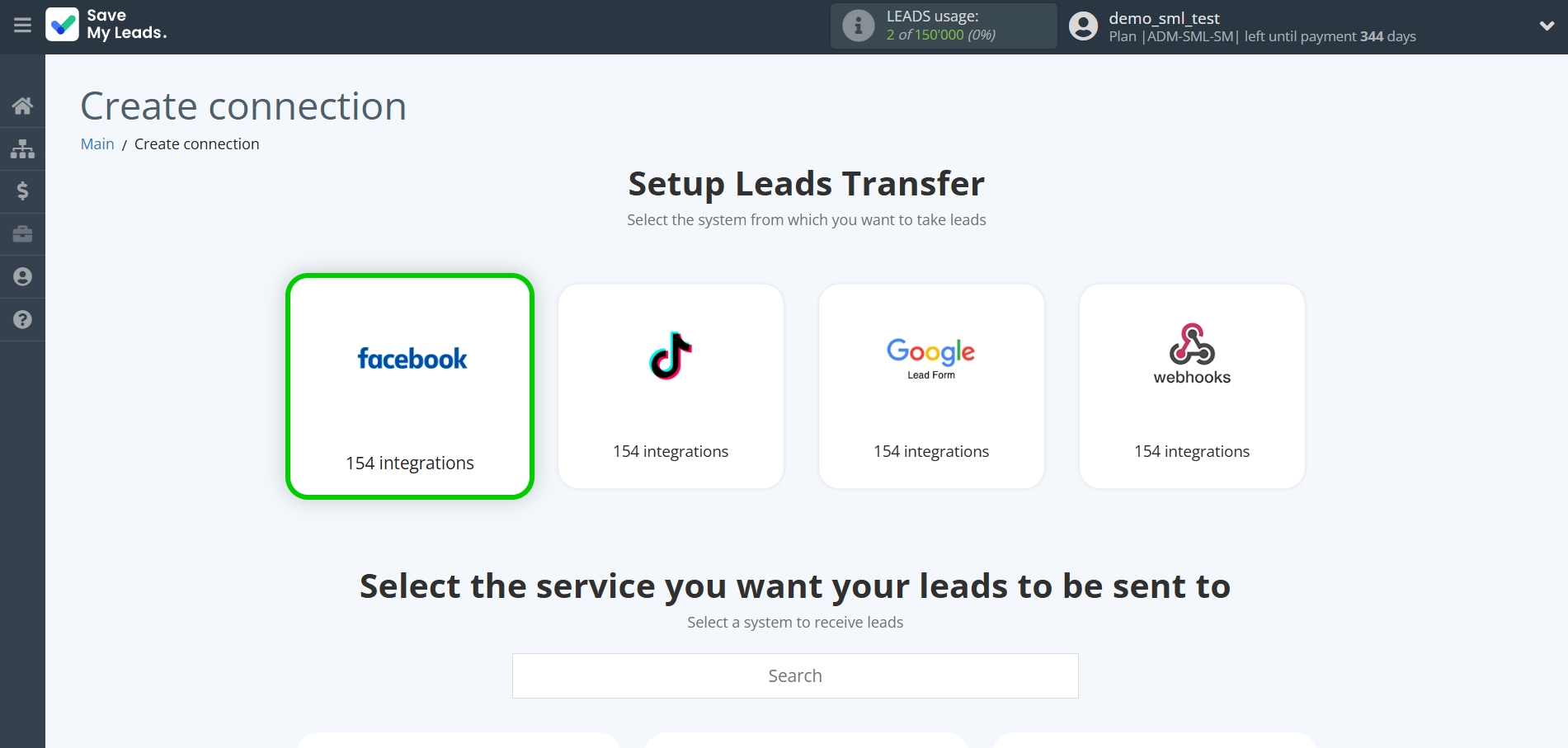 How to Connect Facebook with Pipedrive Create Task | Data Source system selection How to Connect Facebook with Pipedrive Create Task | Data Source system selection
