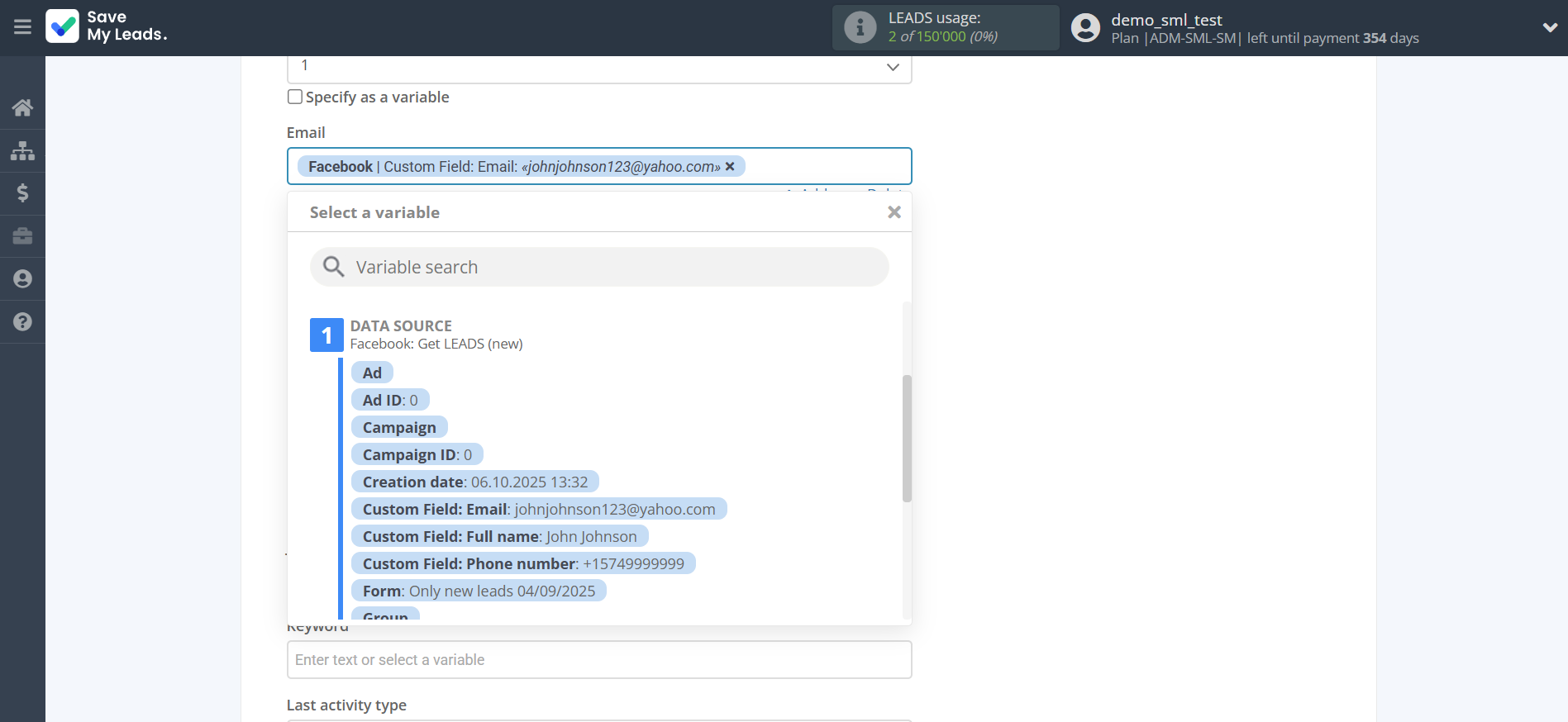 How to Connect Facebook with Freshworks Create Contacts | Assigning fields How to Connect Facebook with Freshworks Create Contacts | Assigning fields