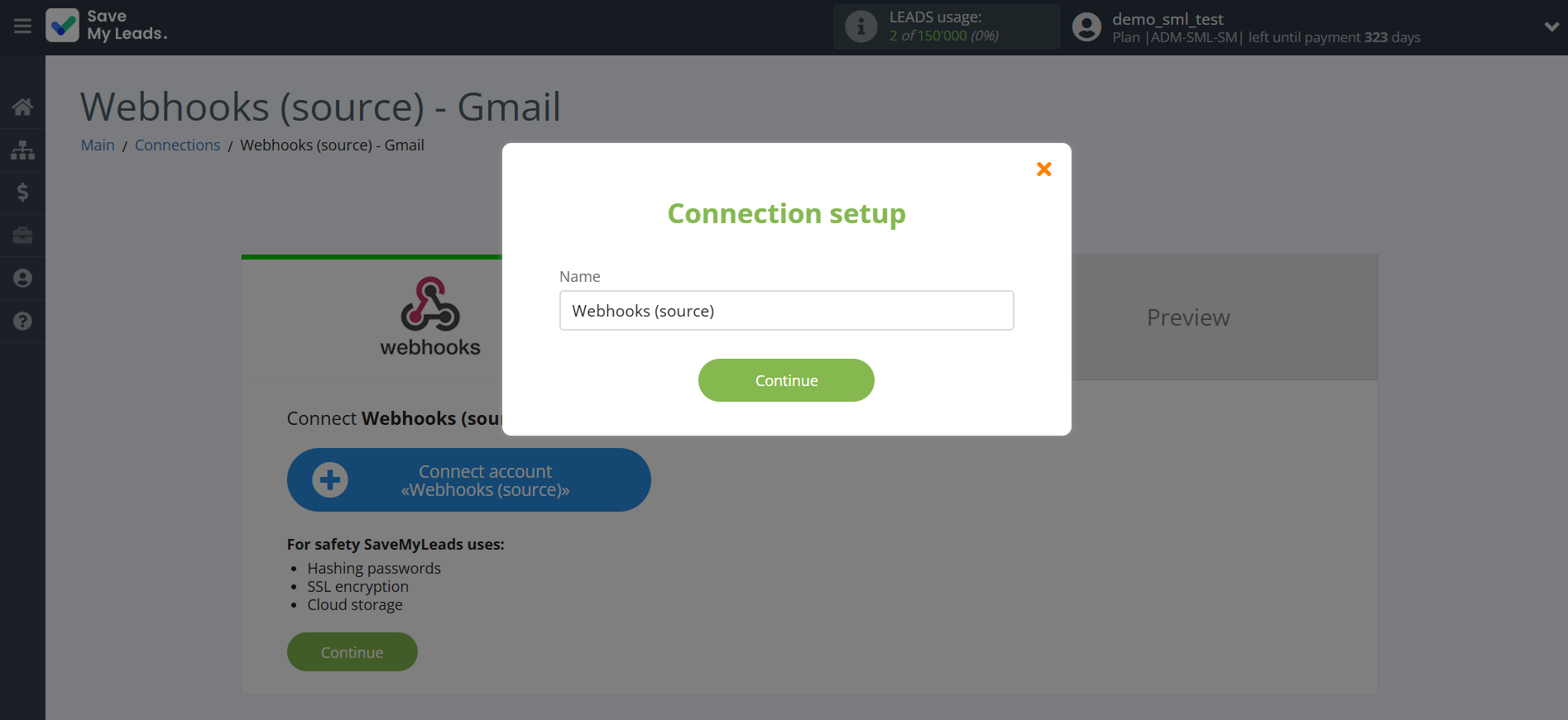 How to Connect Webhooks with Gmail | Data Source account connection How to Connect Webhooks with Gmail | Data Source account connection