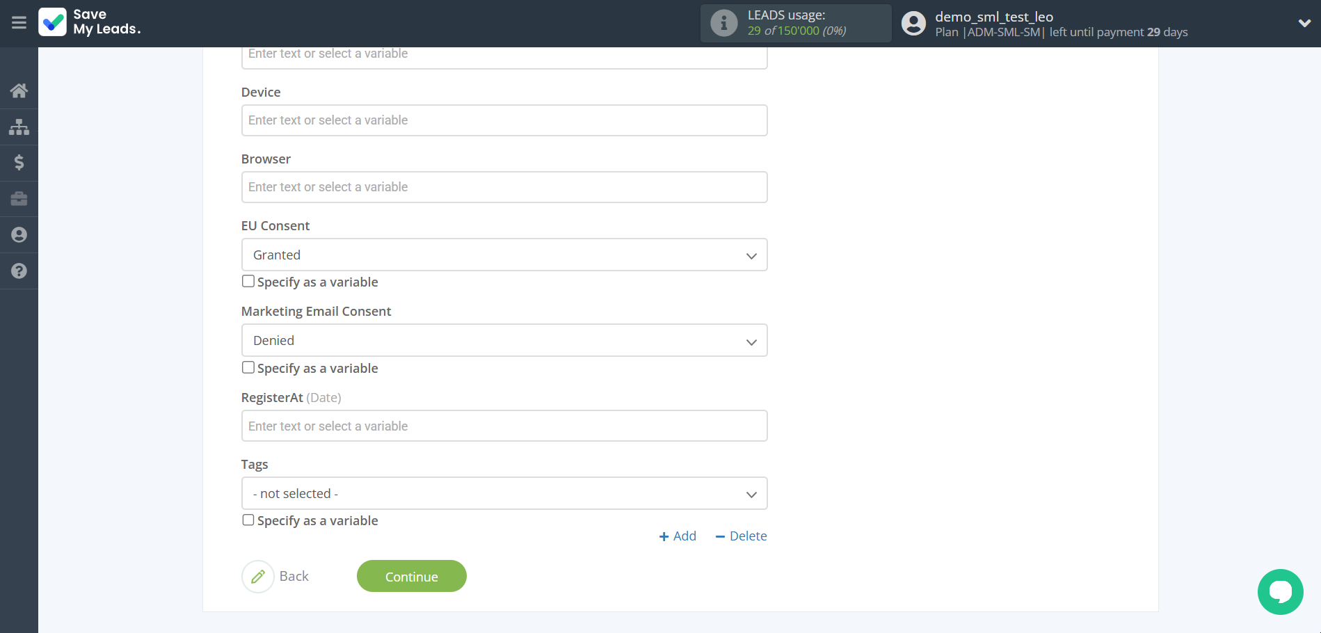 How to Connect Facebook with ConvesioConvert | Assigning fields How to Connect Facebook with ConvesioConvert | Assigning fields