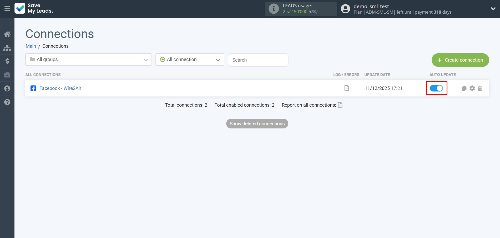 How to Connect Facebook with Wire2Air | Enable auto-update How to Connect Facebook with Wire2Air | Enable auto-update