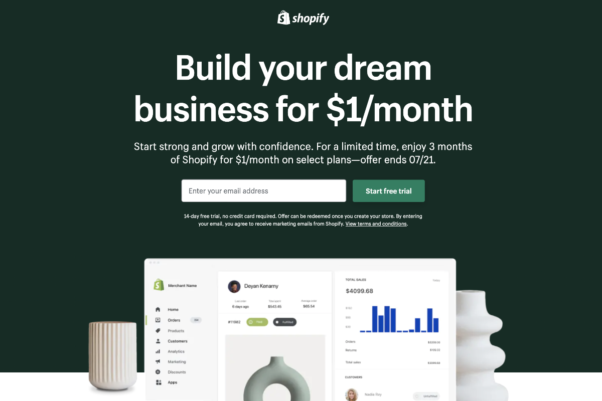 Official site of Shopify