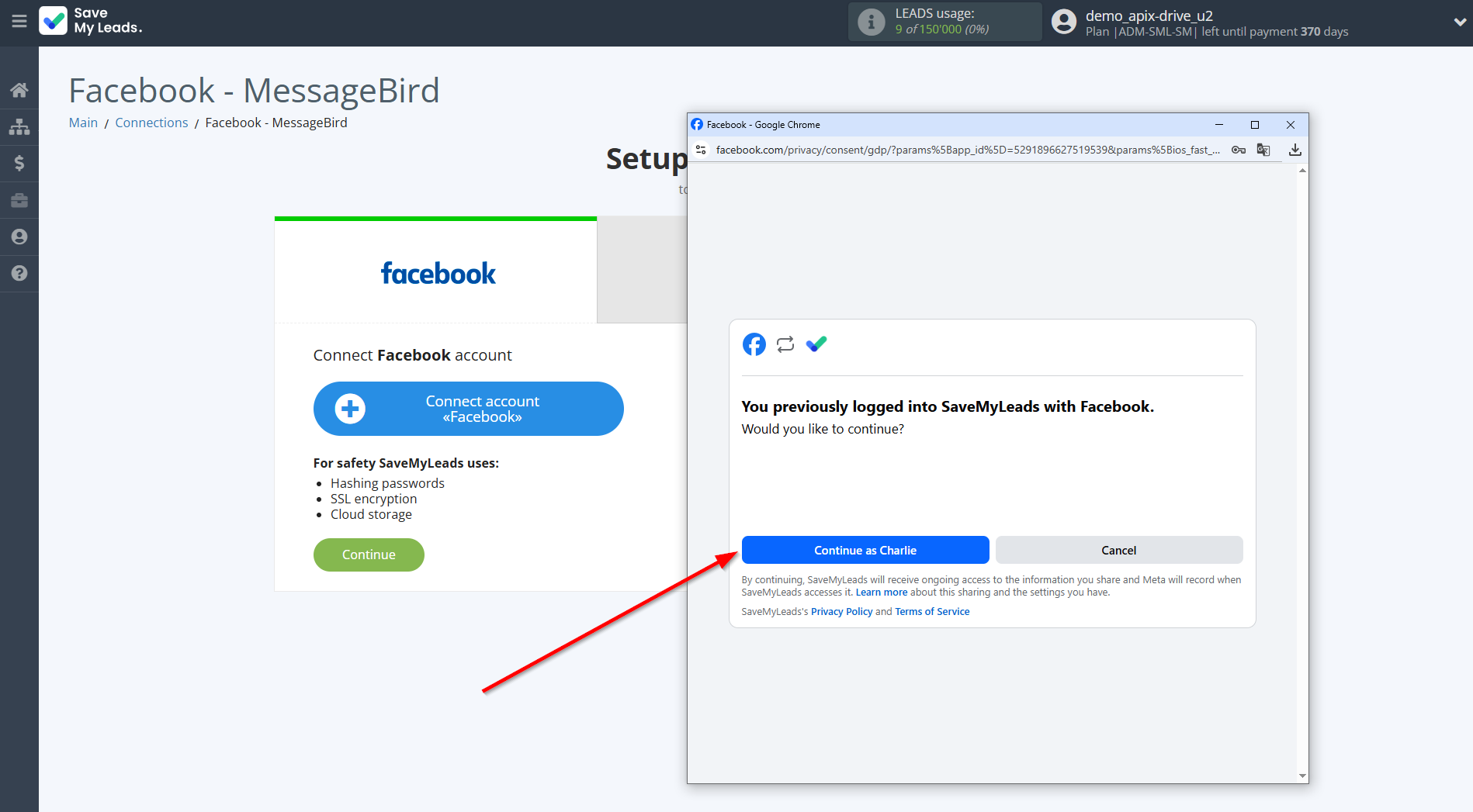 How to Connect Facebook with MessageBird | Data Source account connection How to Connect Facebook with MessageBird | Data Source account connection