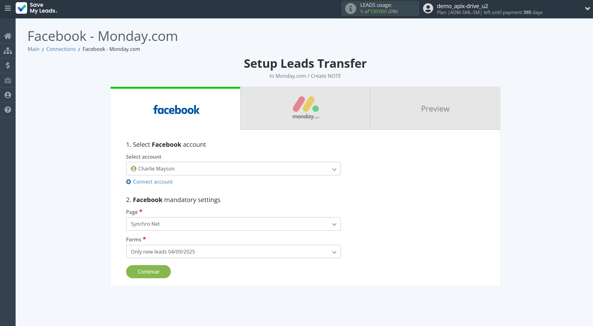 How to Connect Facebook with Monday.com | Data Source account connection How to Connect Facebook with Monday.com | Data Source account connection