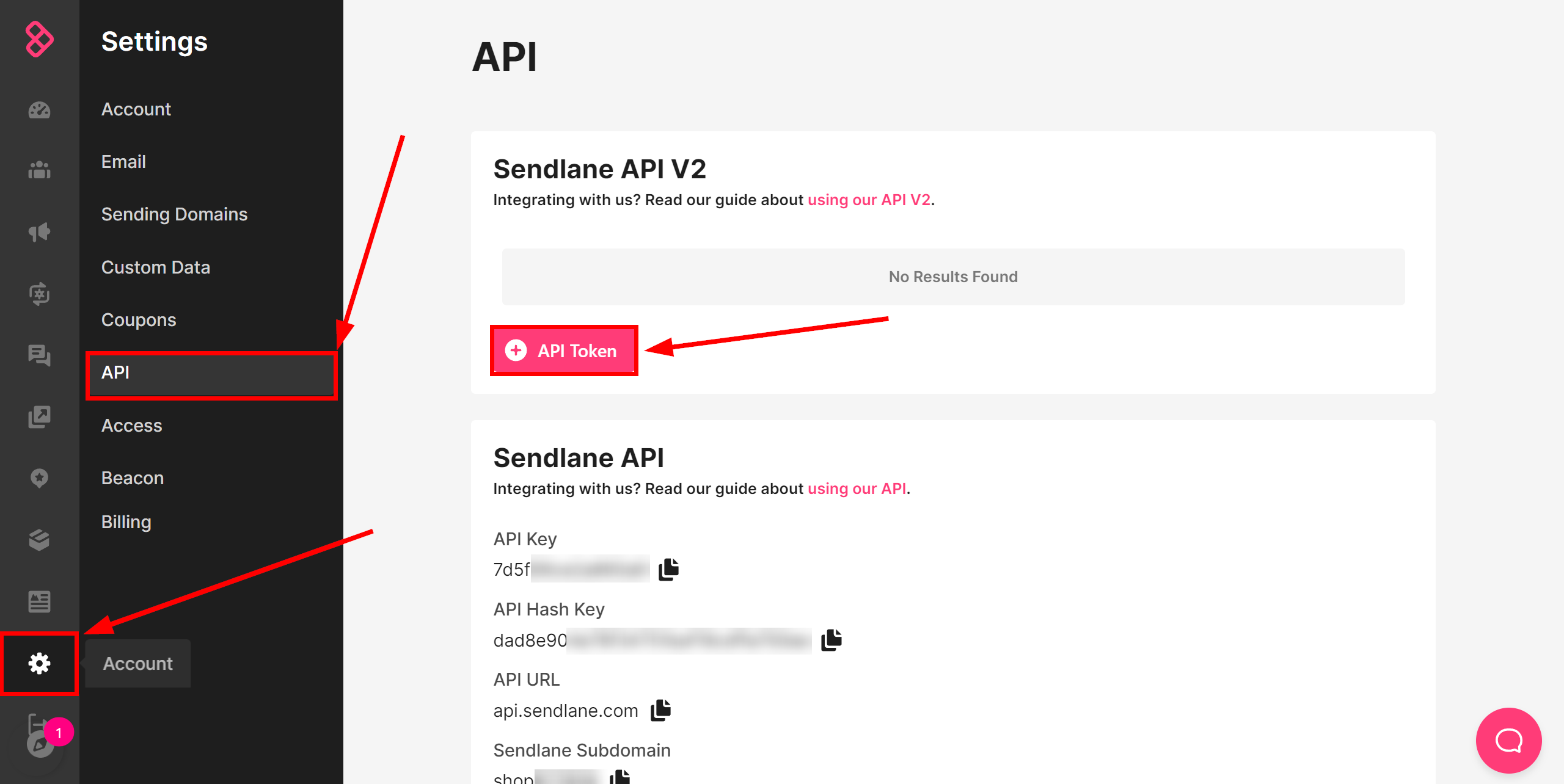 How to Connect Google Lead Form with Sendlane Add Contacts | Data Destination account connection