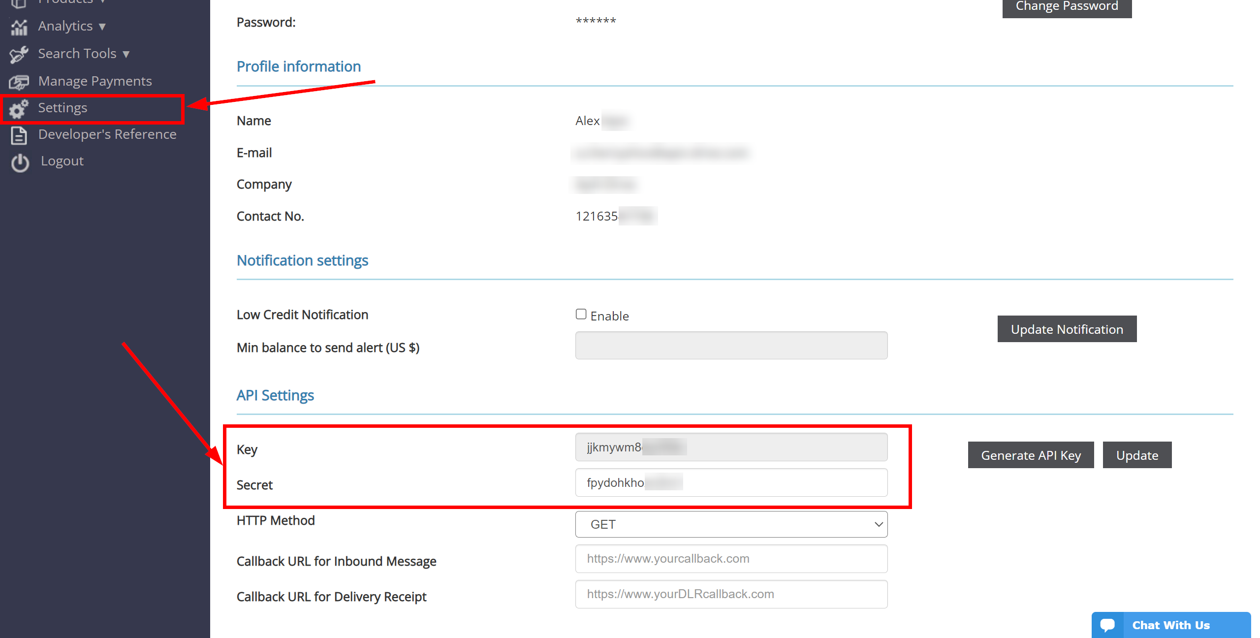 How to Connect Webhooks with TheTexting | Data Destination account connection