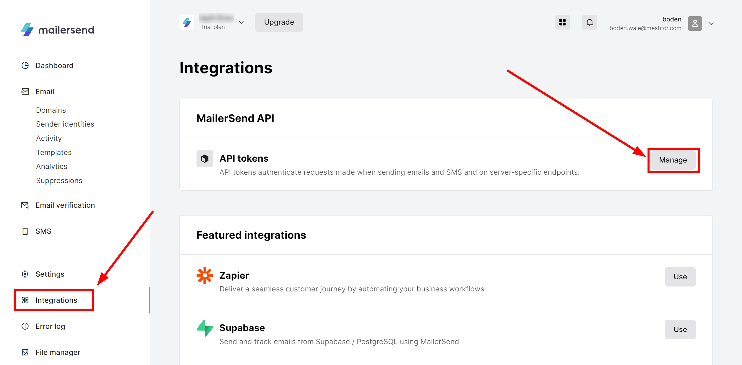 How to Connect TikTok with MailerSend | Data Destination account connection