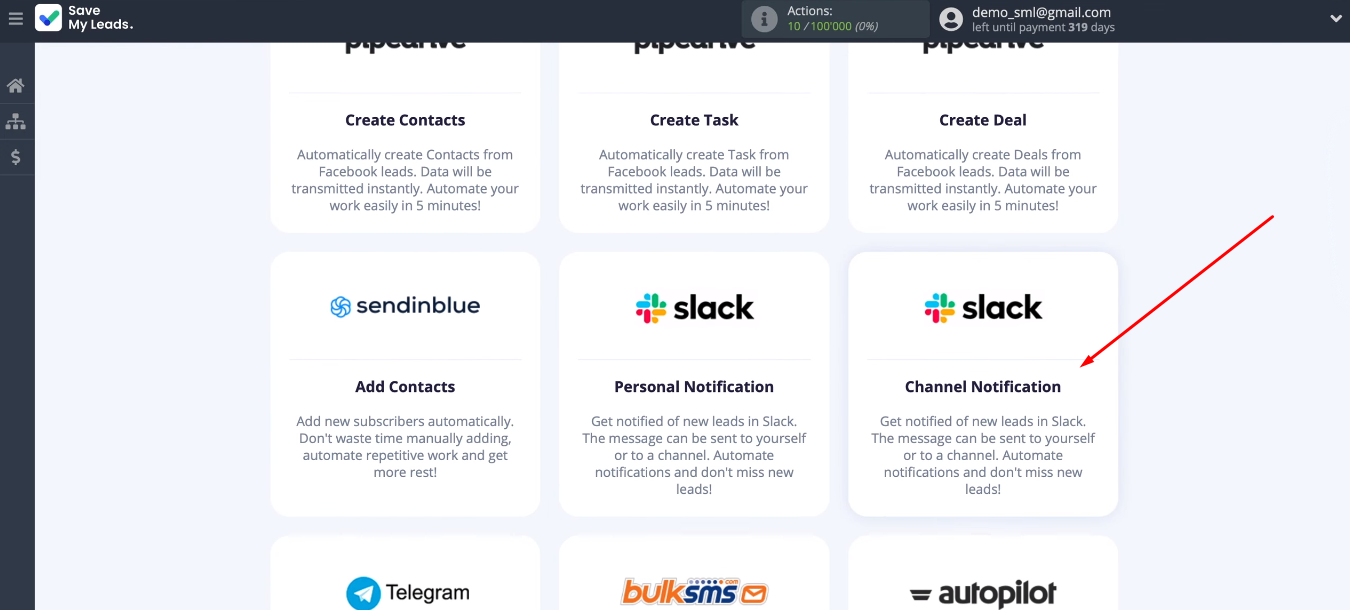 Facebook and Slack integration | Select a template Facebook and Slack integration | Select a template