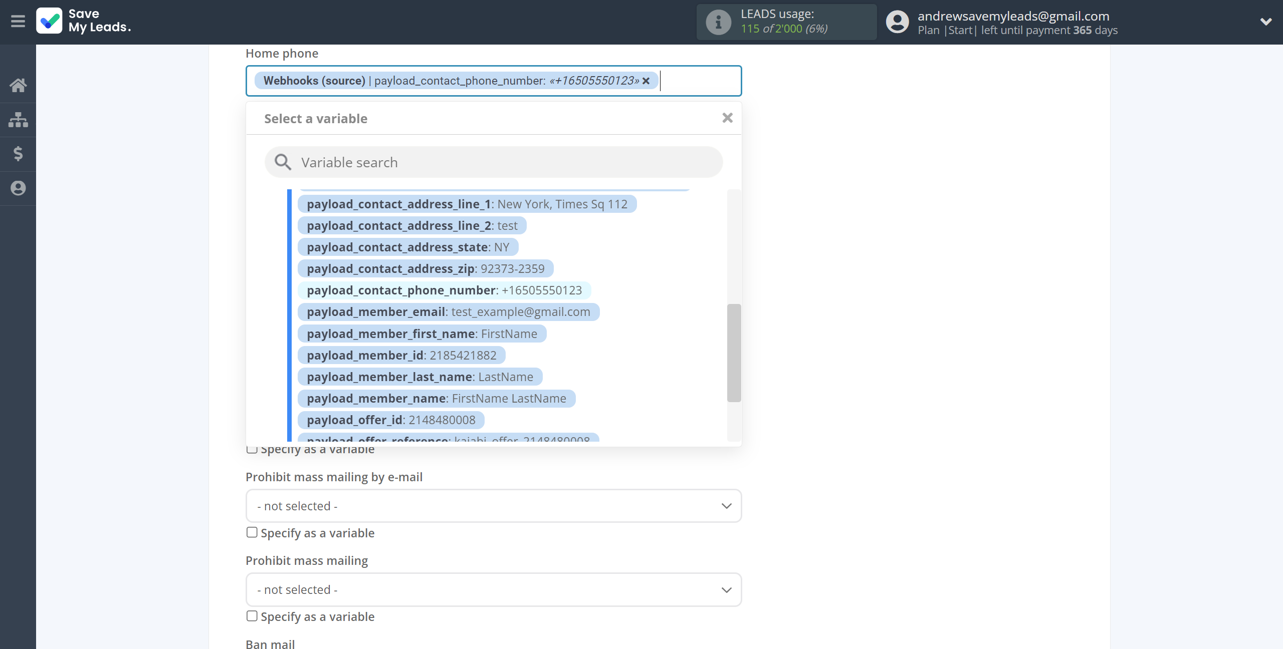 How to Connect Webhooks with Microsoft Dynamics 365 Create Contacts | Assigning fields