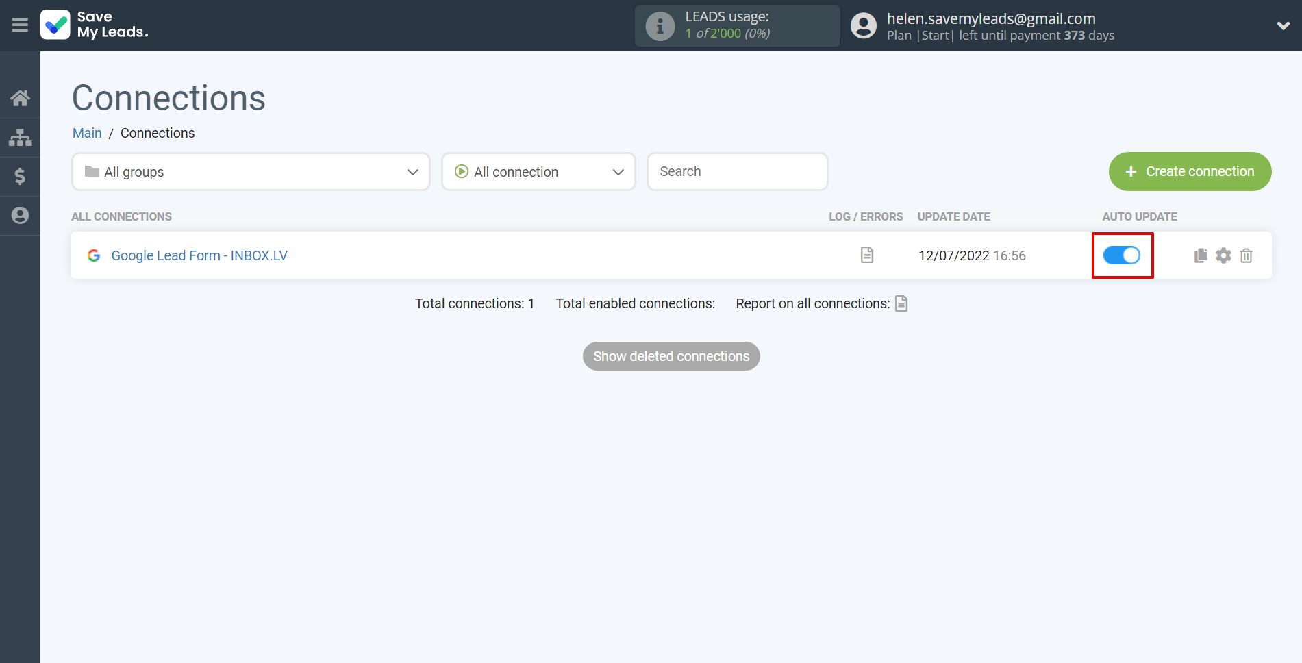 How to Connect Google Lead Form with INBOX.LV | Enable auto-update