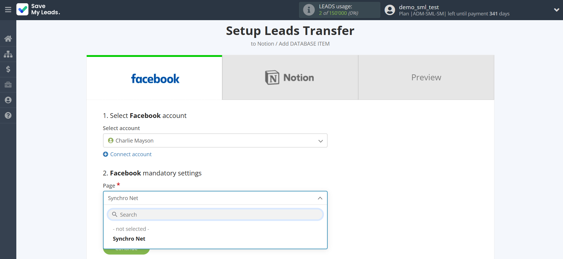 How to Connect Facebook with Notion | Data Source account connection How to Connect Facebook with Notion | Data Source account connection