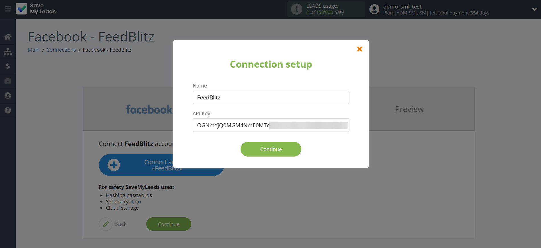 How to Connect Facebook with FeedBlitz | Data Destination account connection How to Connect Facebook with FeedBlitz | Data Destination account connection