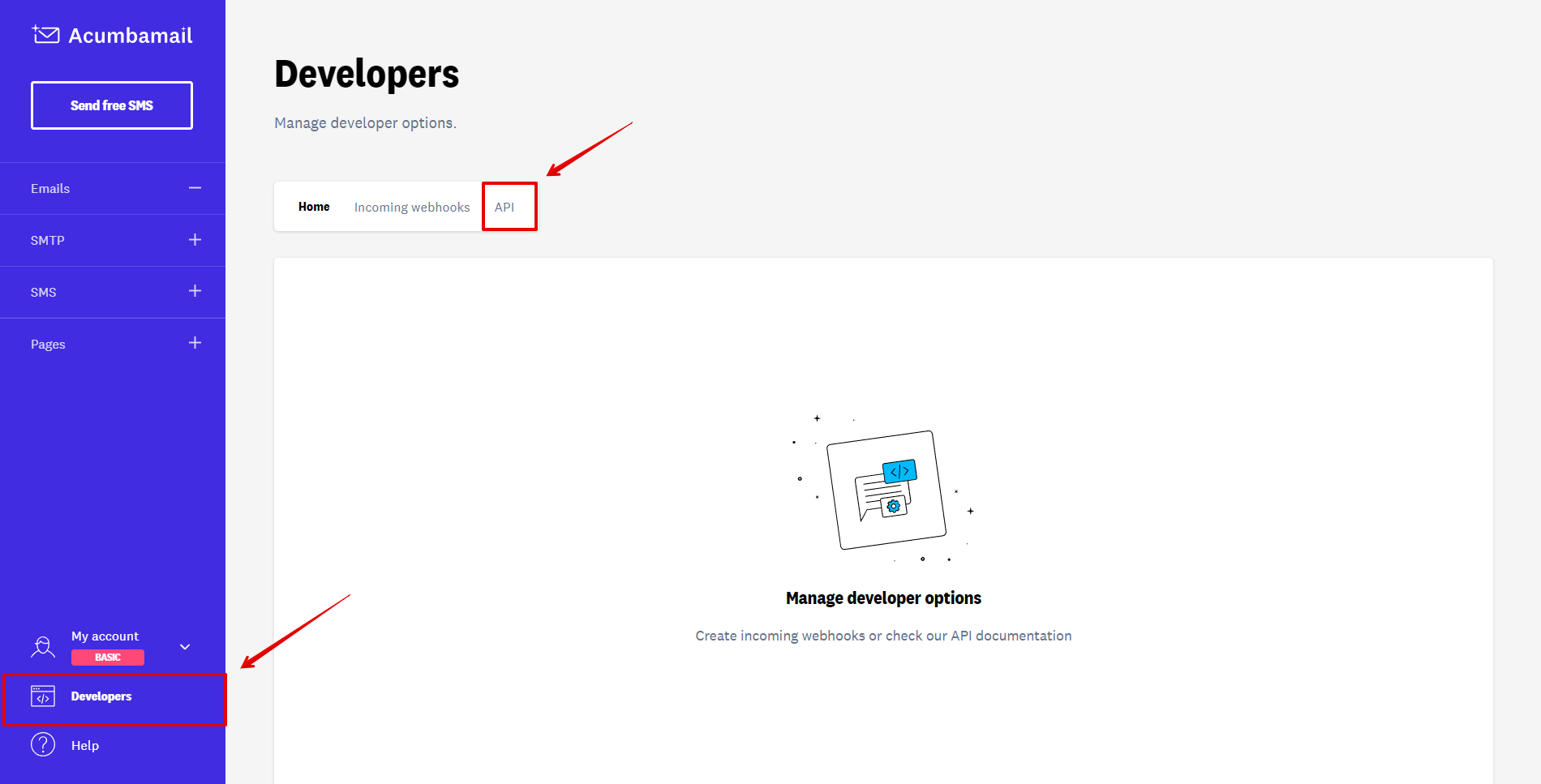 How to Connect Google Lead Form with Acumbamail Send SMS | Data Destination account connection