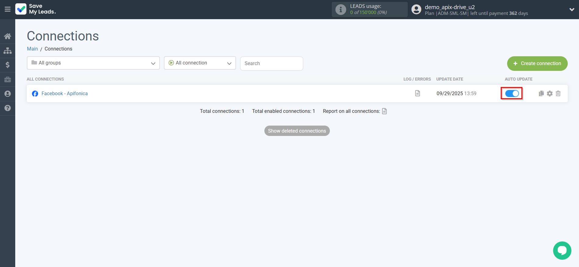 How to Connect Facebook with Apifonica | Enable auto-update
