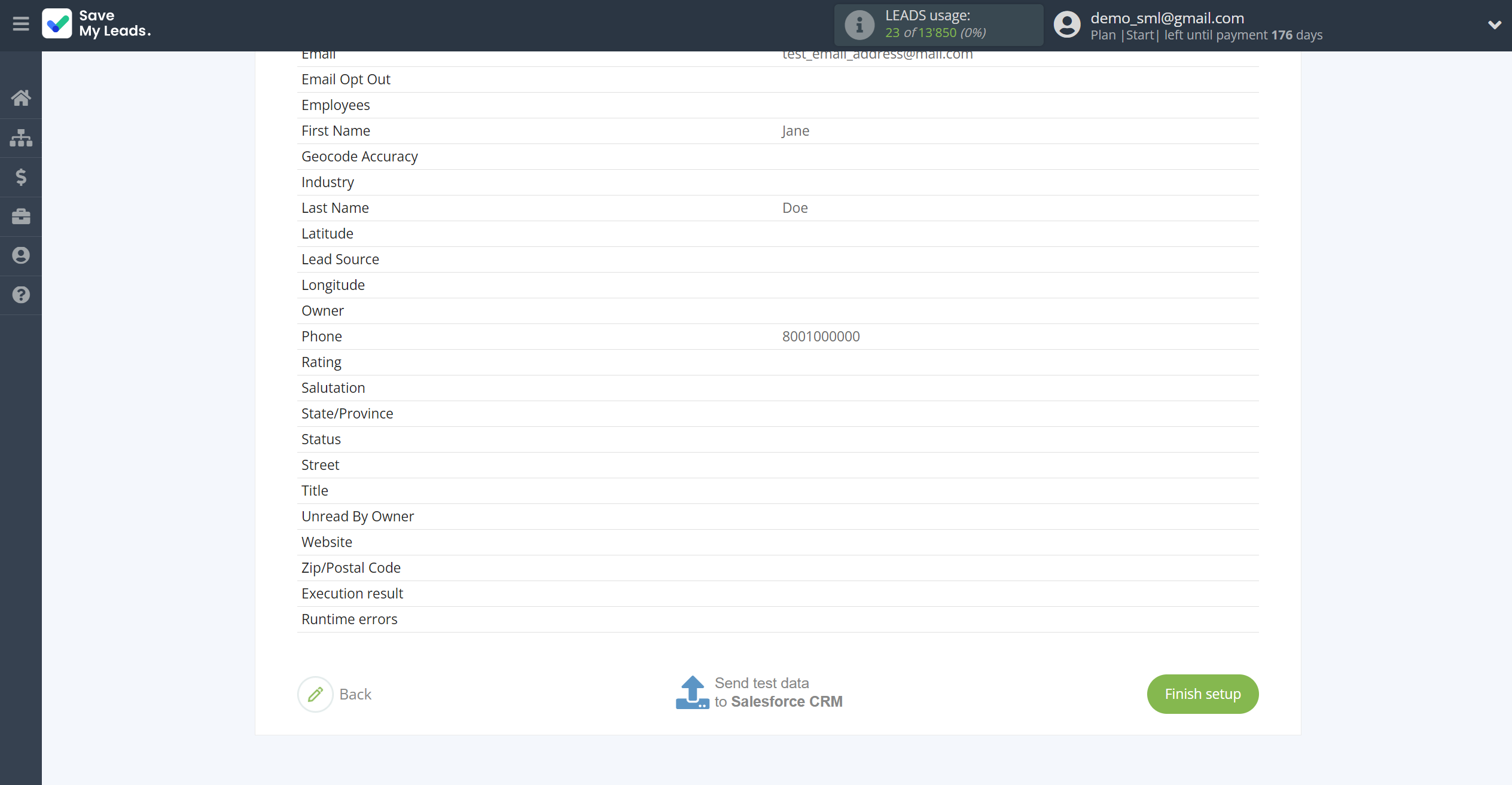 How to Connect TikTok with Salesforce CRM Create Lead | Test data