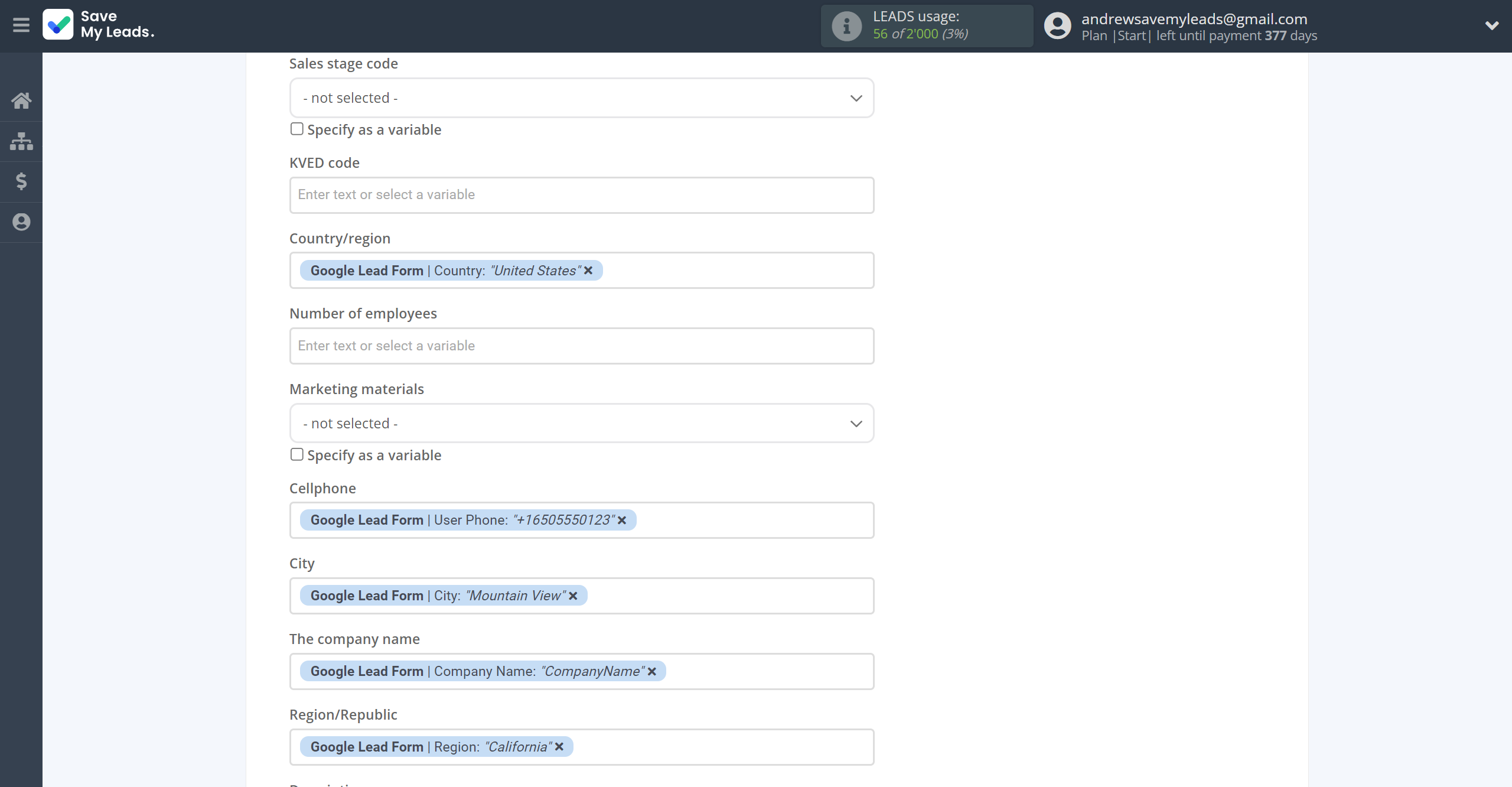 How to Connect Google Lead Form with Microsoft Dynamics 365 Create Lead | Assigning fields