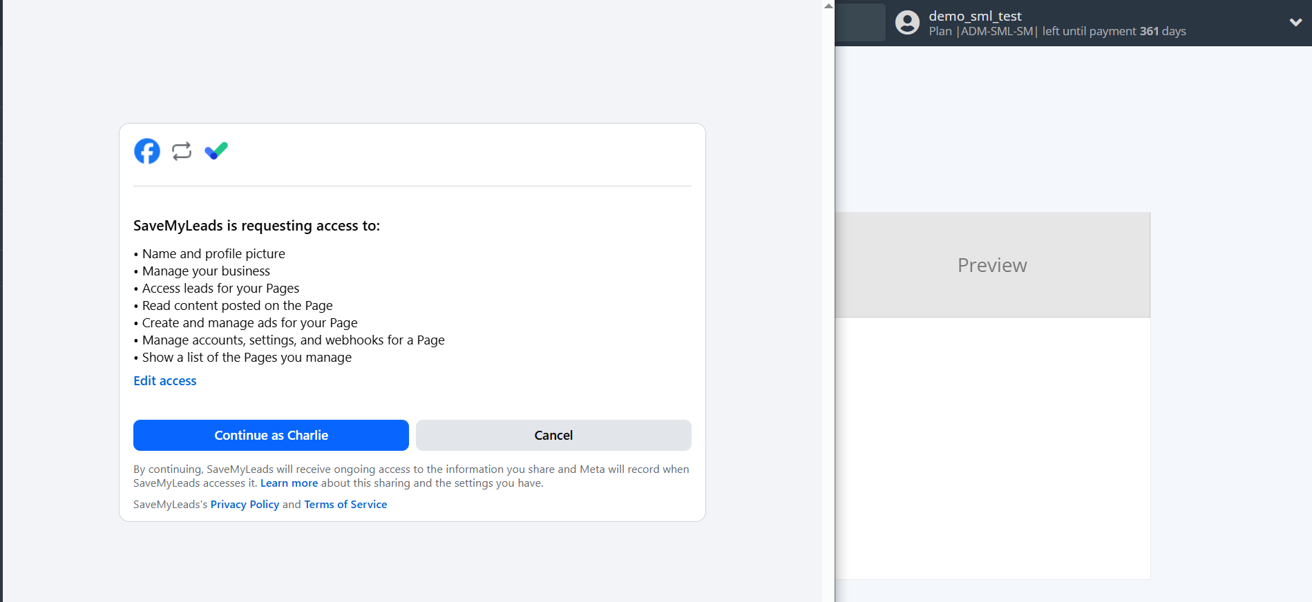 How to Connect Facebook with Acumbamail Add Subscribers | Data Source account