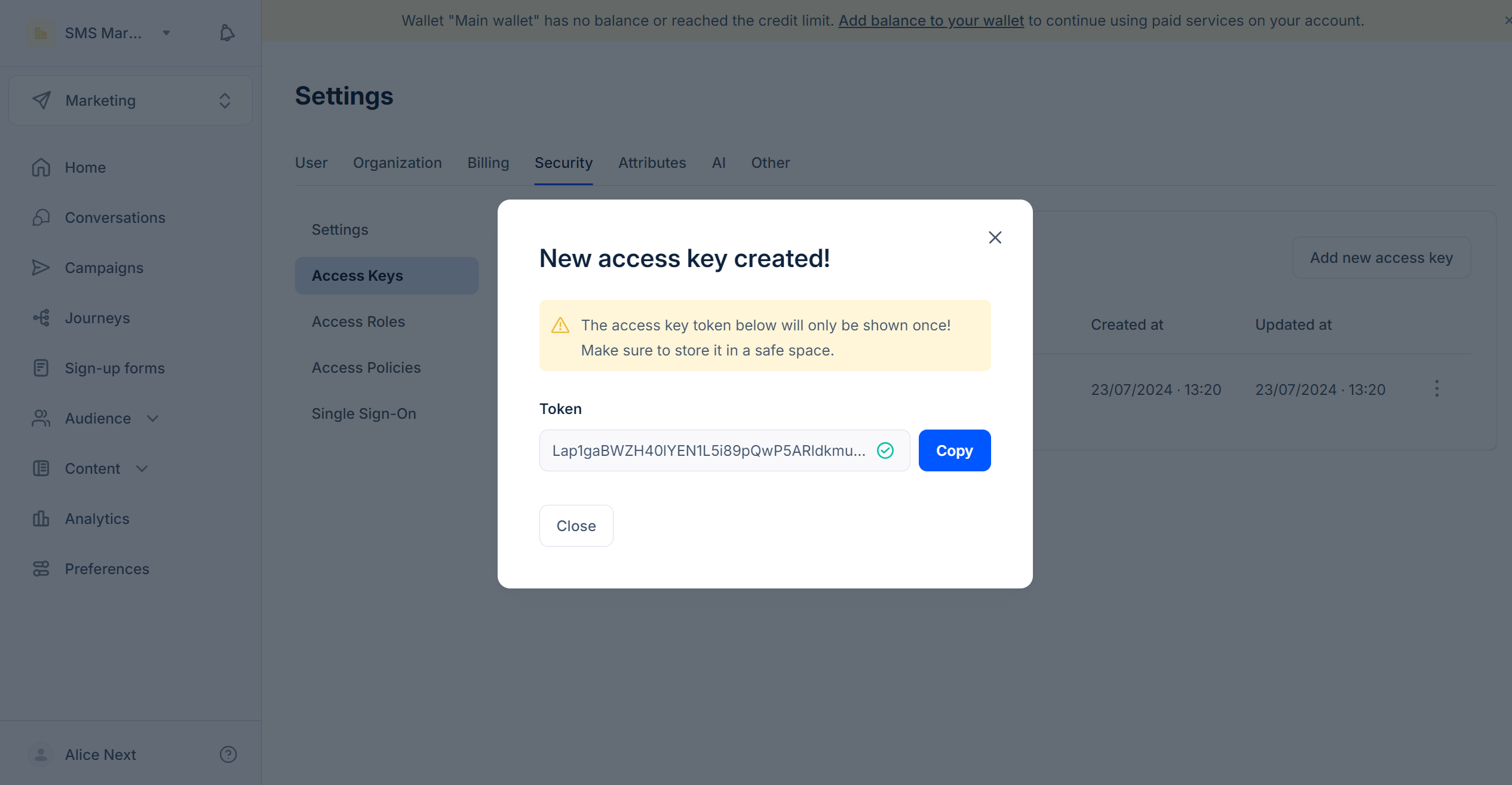 How to Connect TikTok with MessageBird | Data Destination account connection