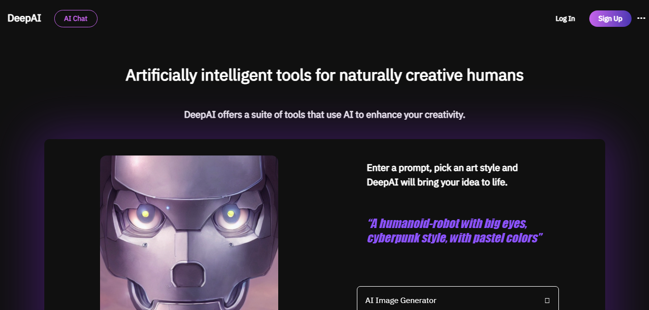 AI Art Generators | DeepAI
