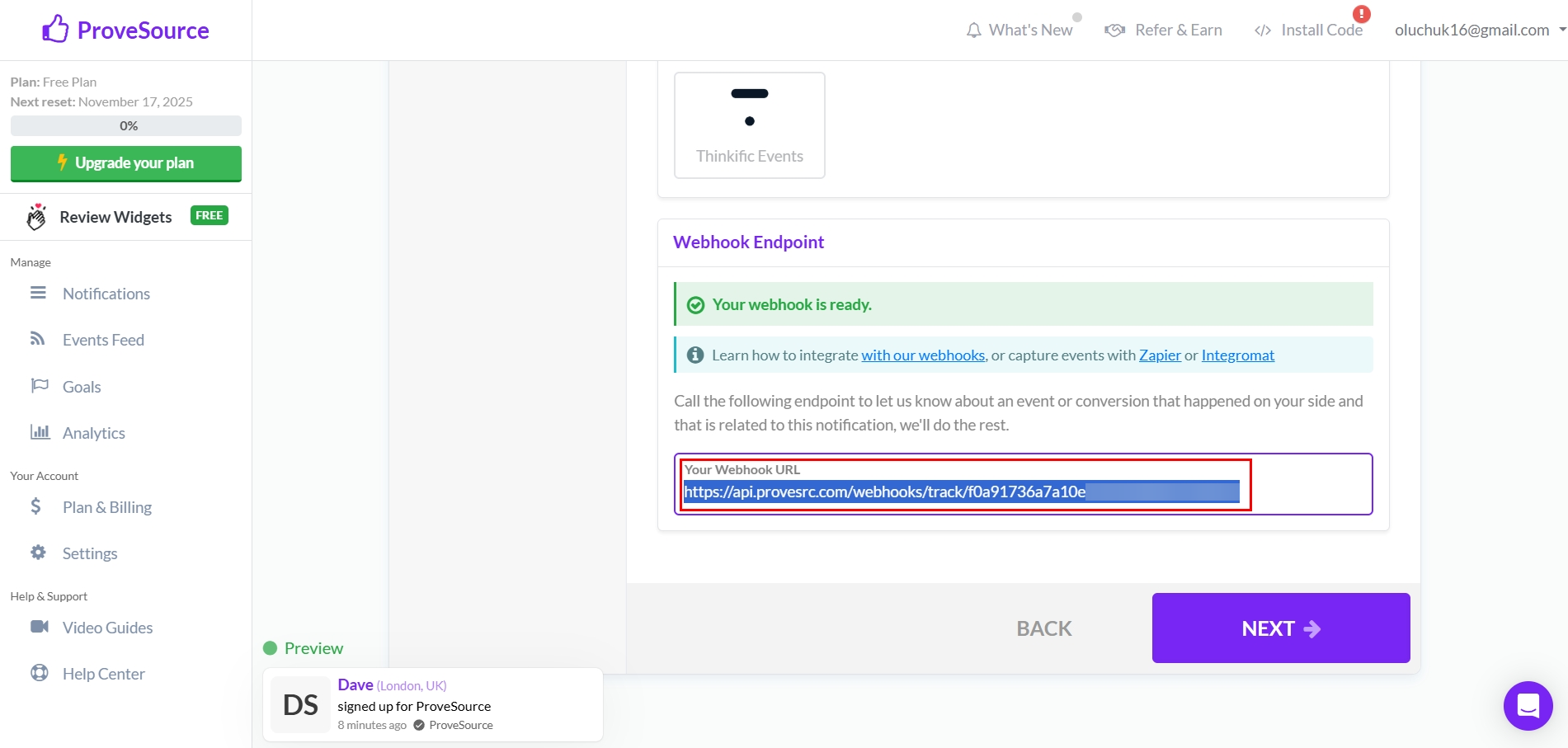 How to Connect Facebook with ProveSource | Data Destination account connection How to Connect Facebook with ProveSource | Data Destination account connection