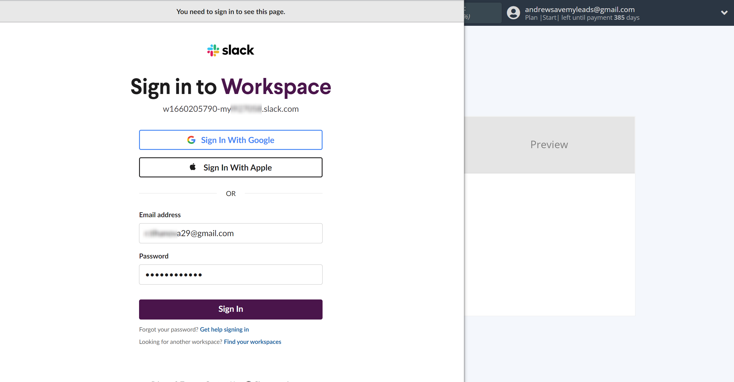 How to Connect Webhooks with Slack Channel Notification | Data Destination account connection