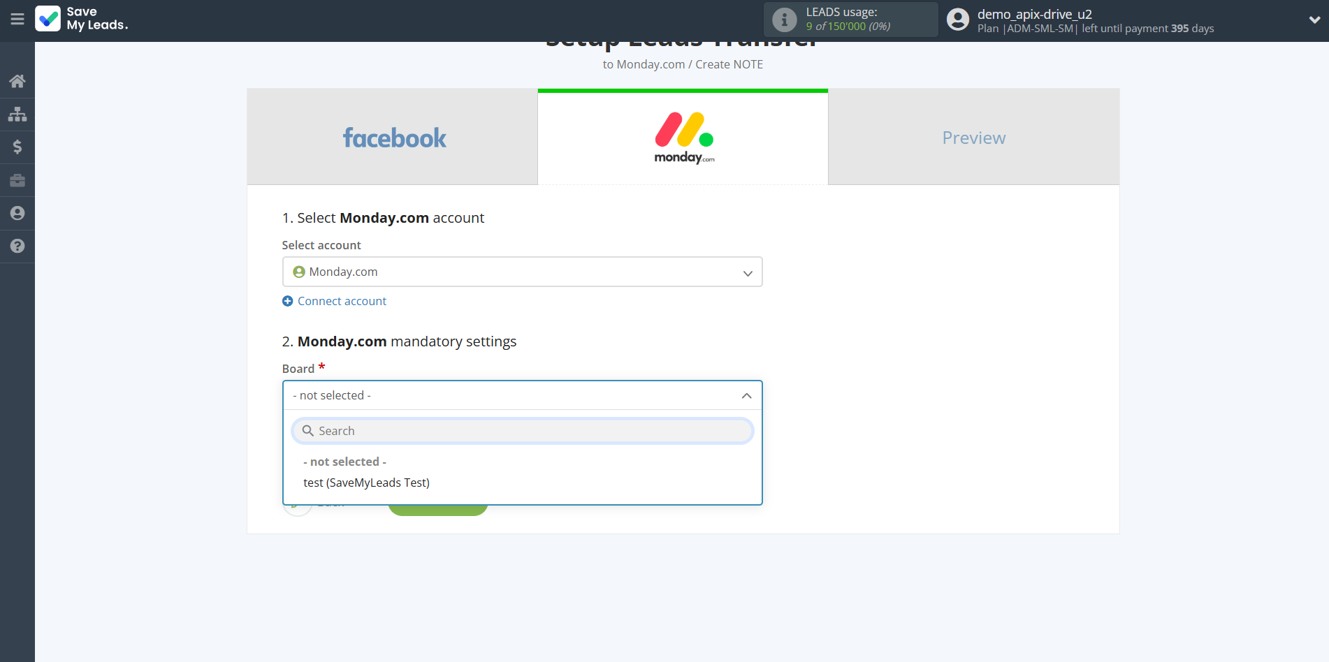 How to Connect Facebook with Monday.com | Assigning fields How to Connect Facebook with Monday.com | Assigning fields