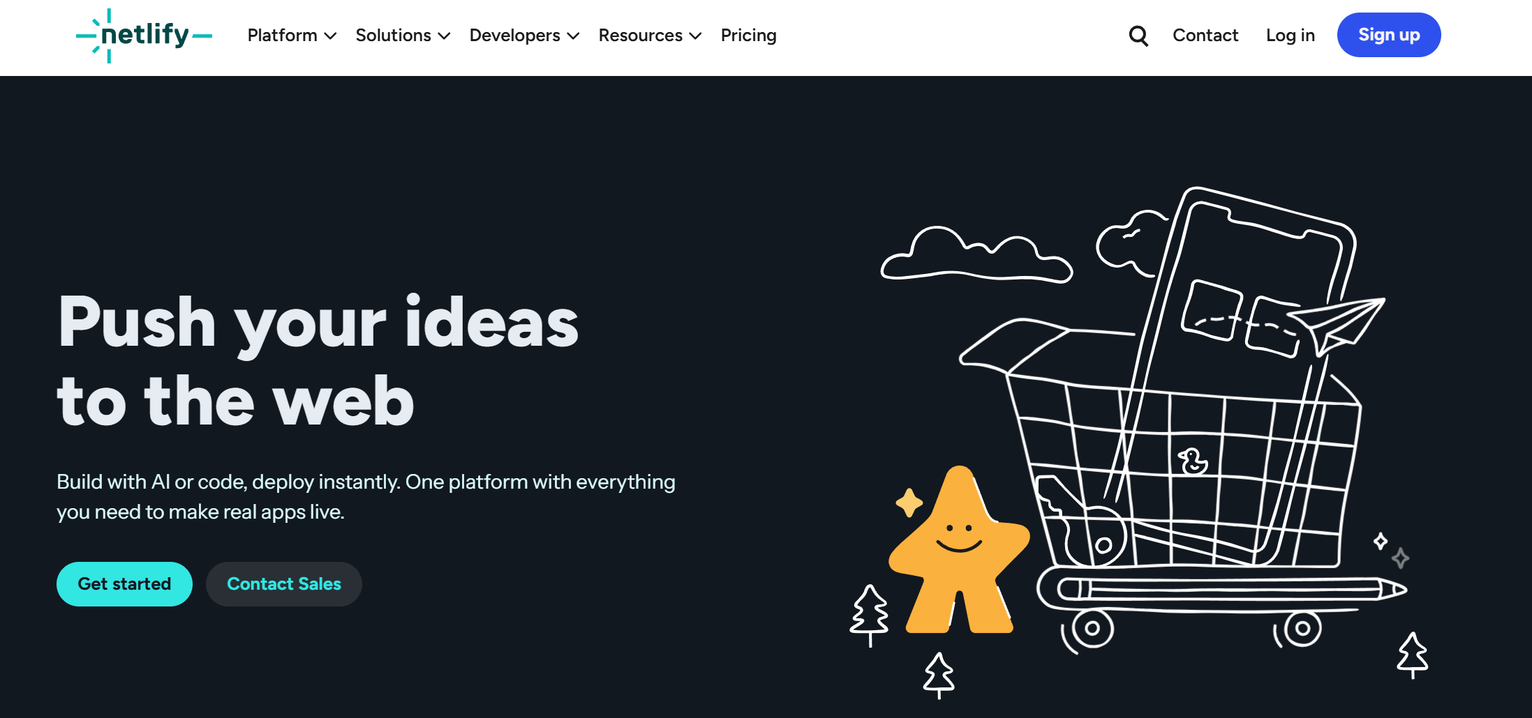 Netlify website Netlify website