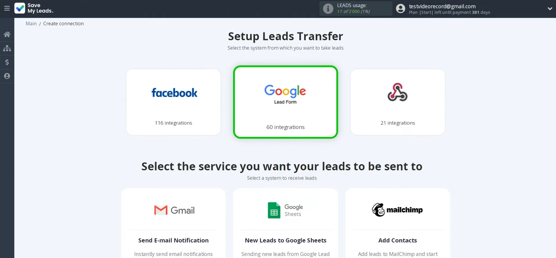 Select Google Lead Form Select Google Lead Form