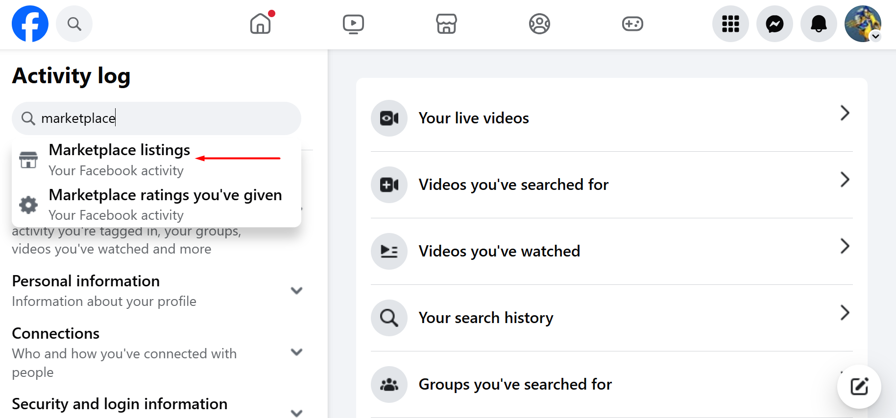 Marketplace listings Marketplace listings