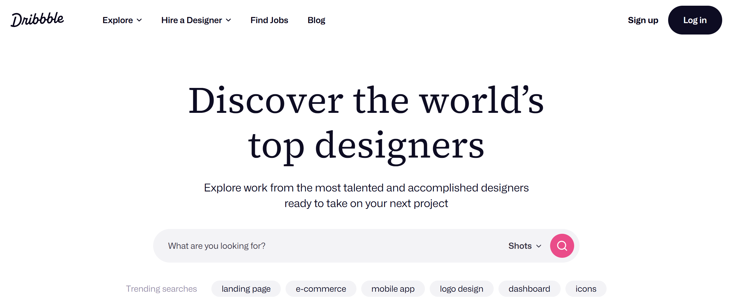 Dribbble Dribbble