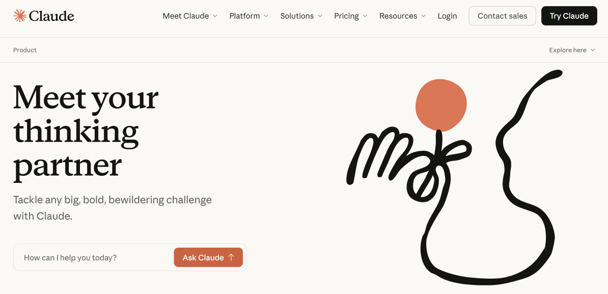 Claude website Claude website