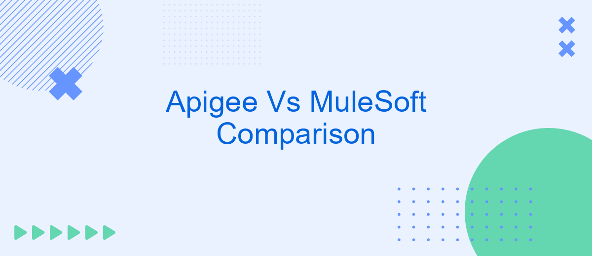 Apigee Vs MuleSoft Comparison