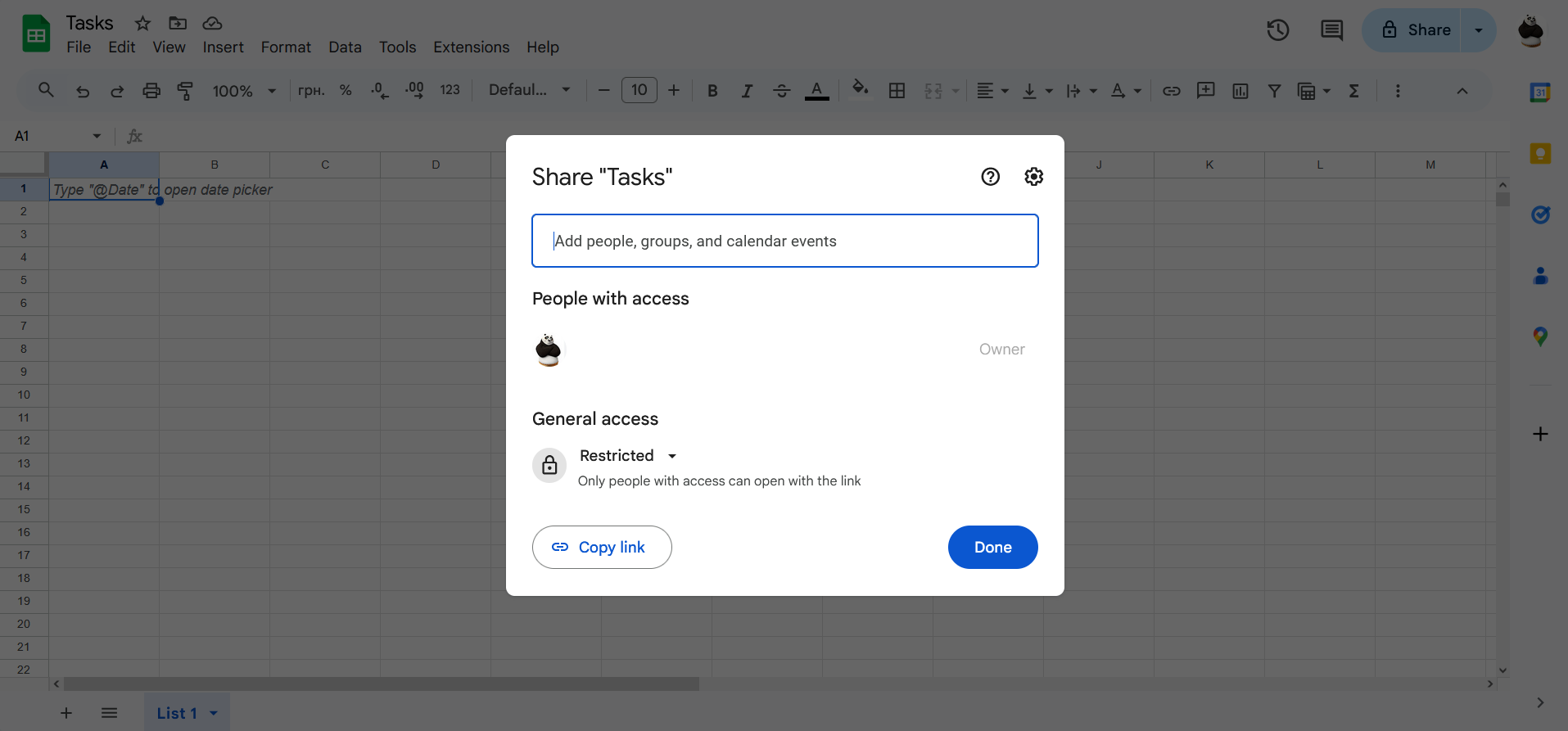 Google Sheets provides collaboration features Google Sheets provides collaboration features