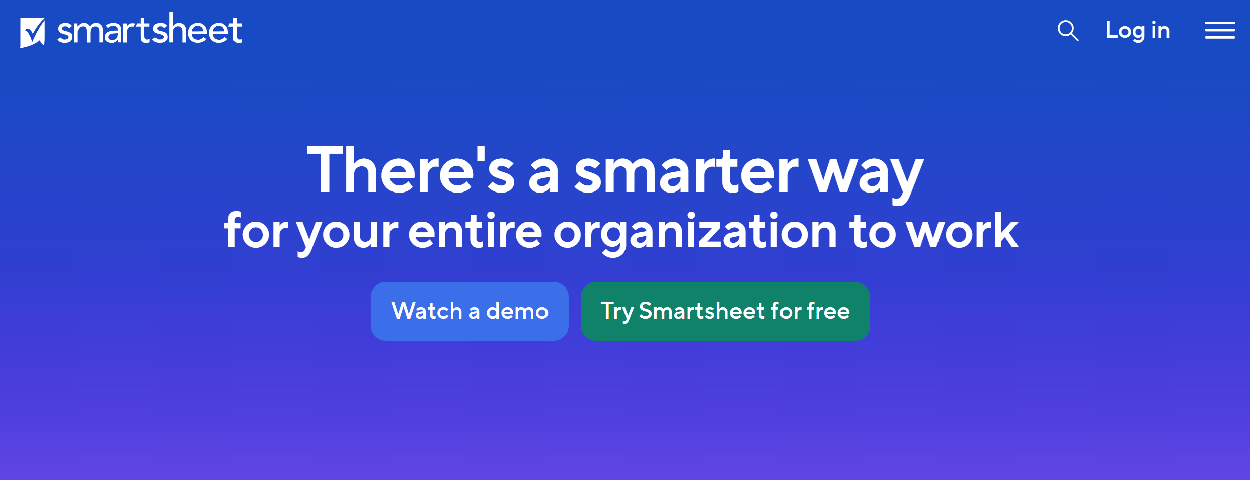 Smartsheet website Smartsheet website