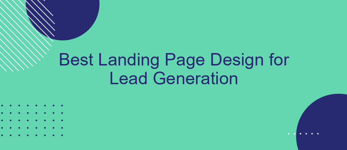 Best Landing Page Design for Lead Generation