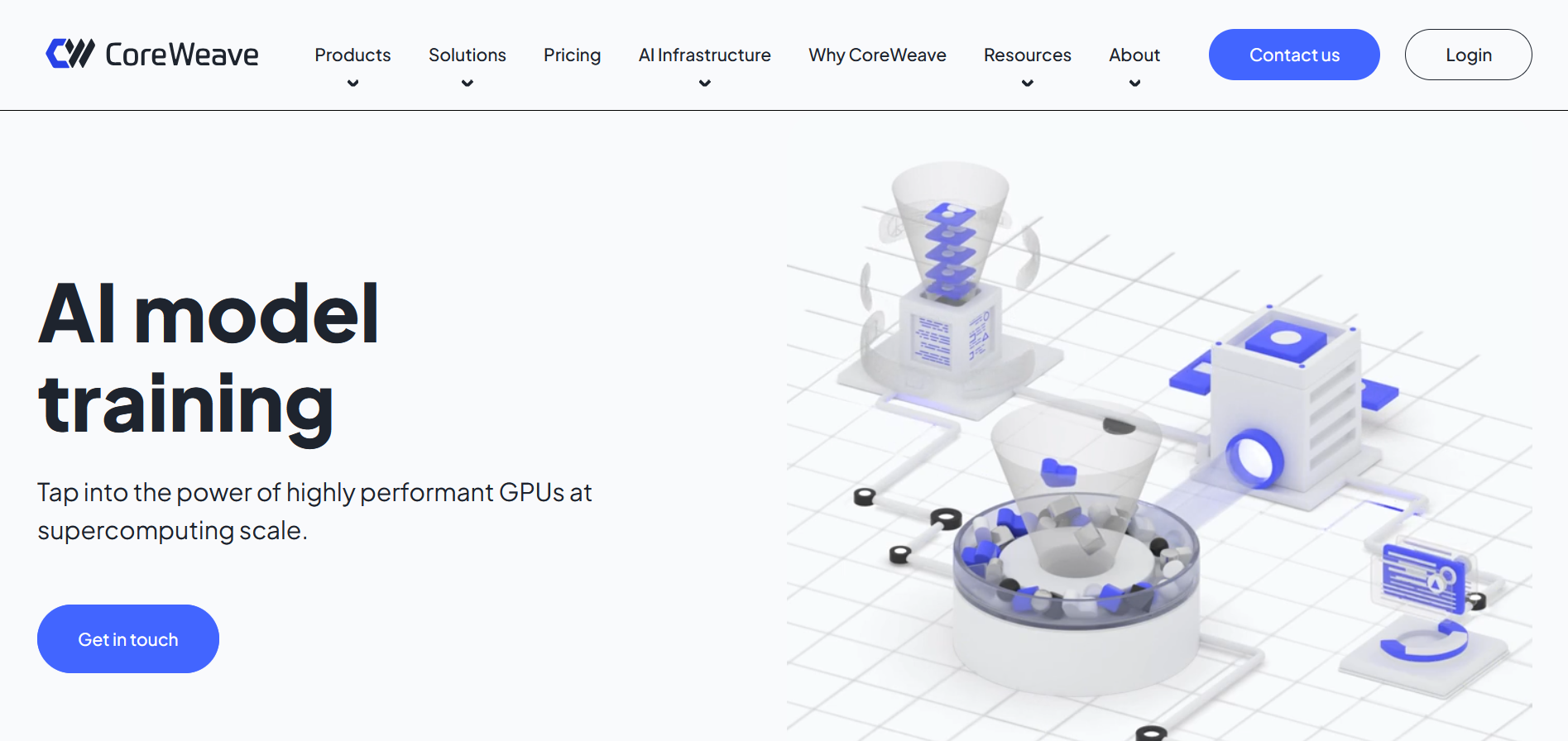 Training and deploying AI models Training and deploying AI models