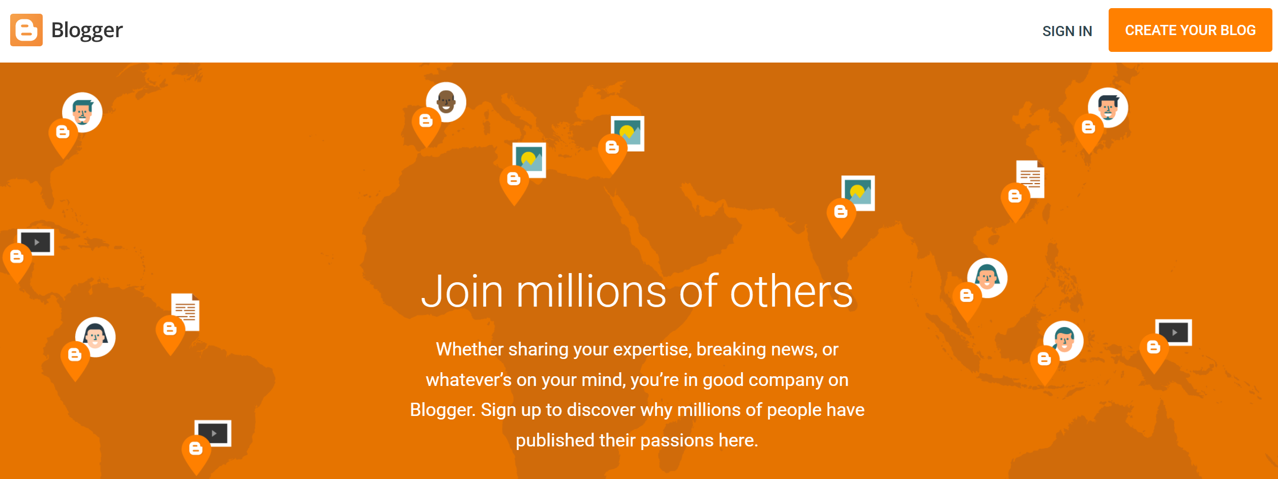 Blogger website Blogger website