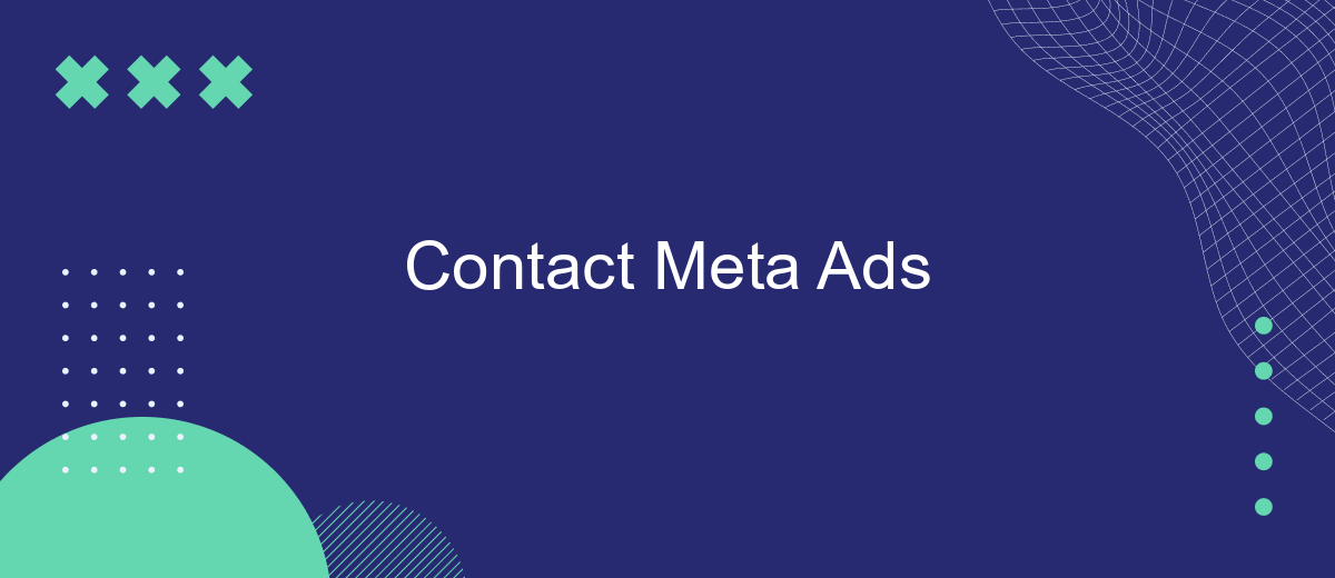 Contact Meta Ads