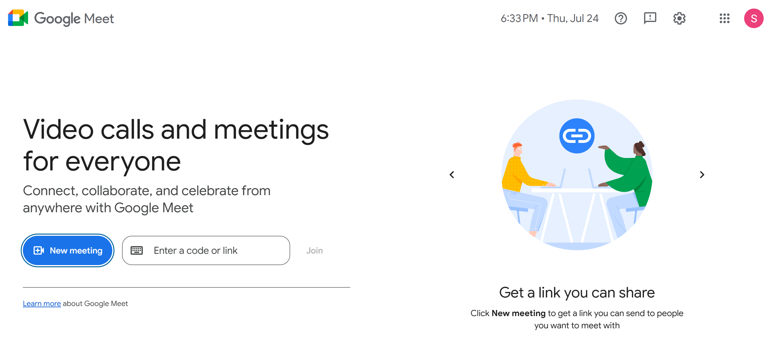 Google Meet Google Meet