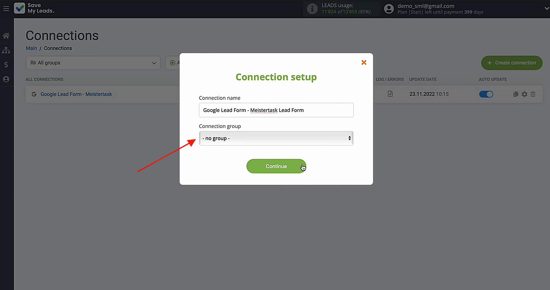 You can modify the connection name or add it to a specific group