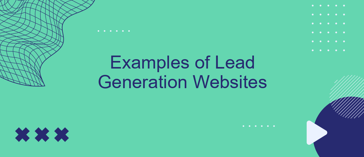 Examples of Lead Generation Websites