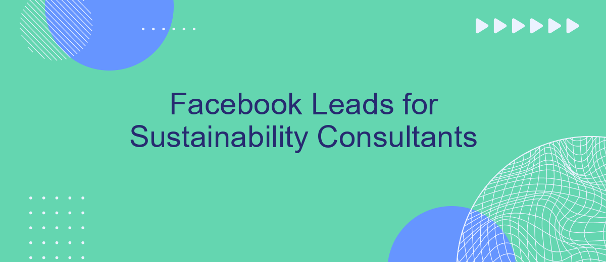 Facebook Leads for Sustainability Consultants