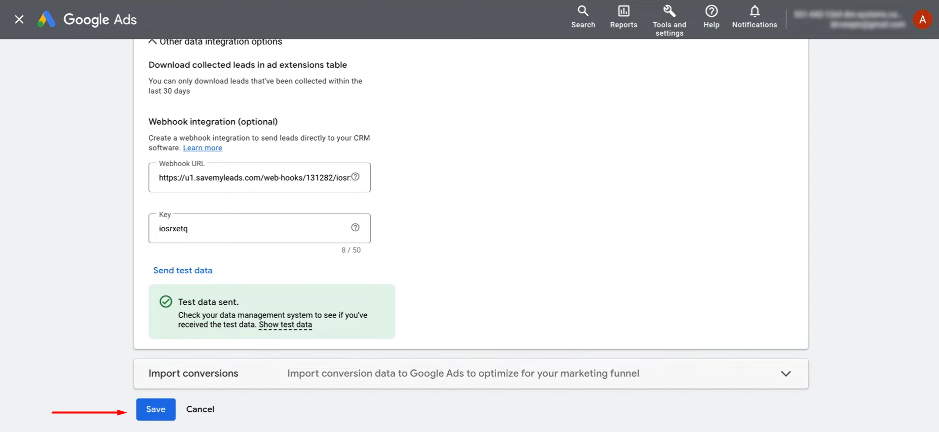 Save the changes Save the changes