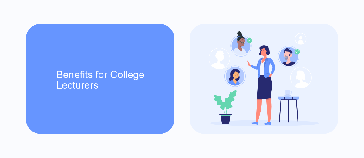 Benefits for College Lecturers Benefits for College Lecturers