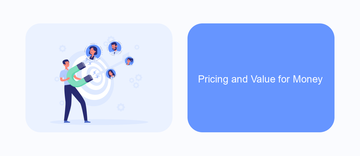 Pricing and Value for Money Pricing and Value for Money