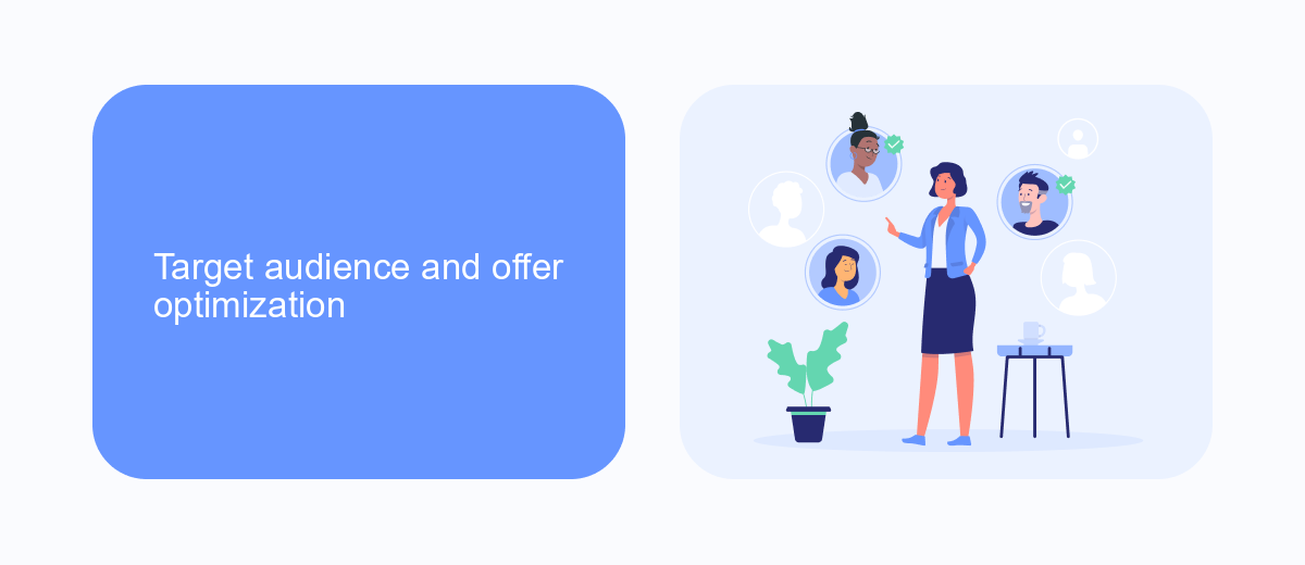 Target audience and offer optimization Target audience and offer optimization