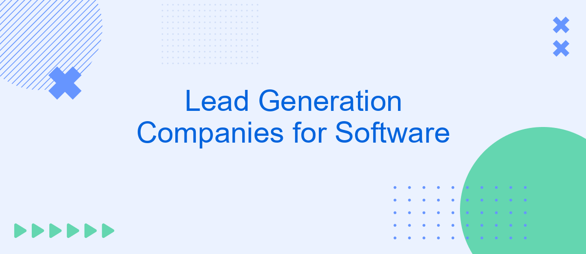 Lead Generation Companies for Software