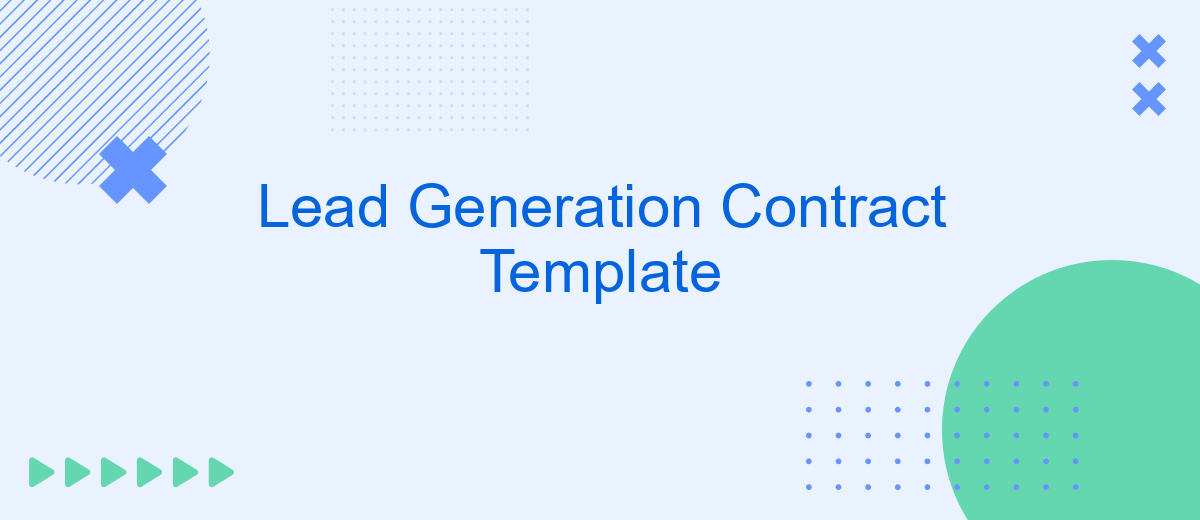 Lead Generation Contract Template