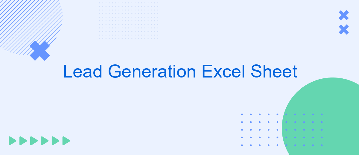 Lead Generation Excel Sheet