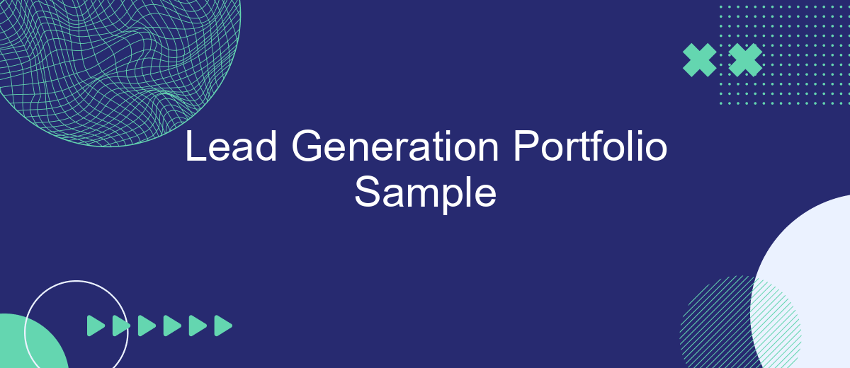 Lead Generation Portfolio Sample